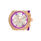 Invicta  Women's BLU Quartz Gold and Silicone Casual Watch