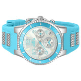 Invicta Women's BLU Quartz Stainless Steel and Silicone Casual Watch