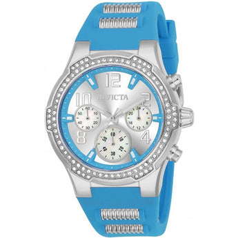 Invicta Women's BLU Quartz Stainless Steel And Silicone Casual Watch