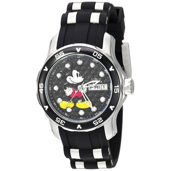 Invicta Women's 'Disney Limited Edition' Quartz Stainless Steel and Silicone Ca