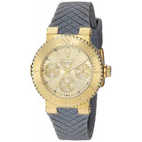 Invicta Women's Gabrielle Union Quartz Gold-Tone and Silicone Casual Watch