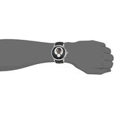 Lucien Piccard Men's 'Santorini' Quartz Stainless Steel And Leather Automatic W
