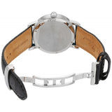 Lucien Piccard Men's 'Santorini' Quartz Stainless Steel And Leather Automatic W