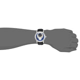 Lucien Piccard Men's 'Santorini' Quartz Stainless Steel And Leather Automatic W