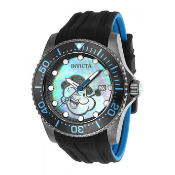 Invicta Men's Character Collection Automatic Stainless Steel and Silicone Casua