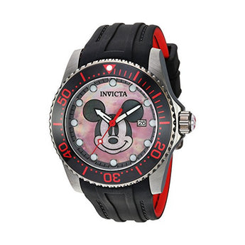 Invicta Men's Disney Limited Edition Automatic Stainless Steel And Silicone Cas