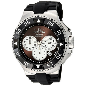 Invicta Men's Excursion Quartz Stainless Steel and Silicone Casual Watch