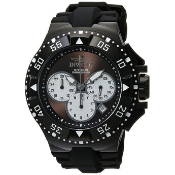 Invicta Men's 'Excursion' Quartz Stainless Steel and Silicone Casual Watch