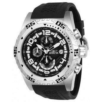 Invicta Men's Pro Diver Quartz Stainless Steel and Silicone Casual Watch