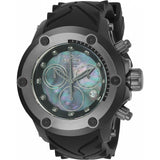 Invicta Men's Subaqua Chronograph Black Stainless Steel  Silicone Watch