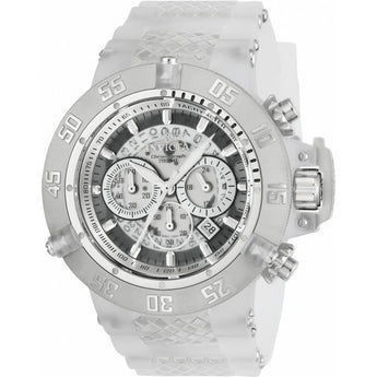 Invicta Men's 'Subaqua' Quartz Stainless Steel and Silicone Casual Watch