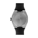 Puma Wristwatch steel case, black silicone strap