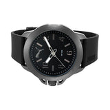 Puma Men's Black Silicone Black Dial Watch