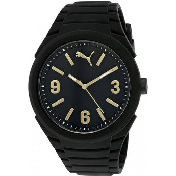 Puma Men's Gummy Quartz Black Casual Watch