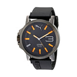 Puma Men's Ultrasize 50 Analog Display Quartz Black Watch