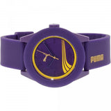 Puma Men's Purple Rubber Quartz Watch