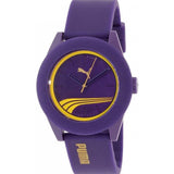 Puma Men's Purple Rubber Quartz Watch