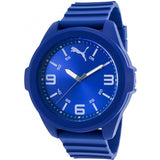 Puma Men's Quartz Plastic and Polyurethane Casual Watch, Blue