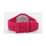 Puma Raspberry Gold Analogue Silicone Pink