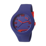 Puma Men's Form XL Blue Silicone Watch