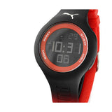 Puma Loop L Red Digital Sports Silicone Watch