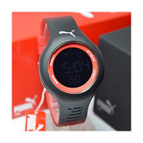 Puma Loop L Red Digital Sports Silicone Watch