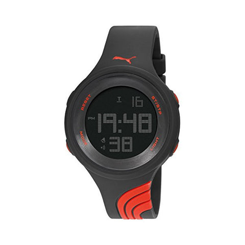 Puma Twist L Red Black Digital Watch