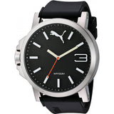 Puma Quartz Stainless Steel and Polyurethane Automatic Watch