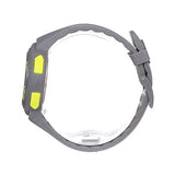 Puma Rubber Digital Neon Accent Watch - Grey