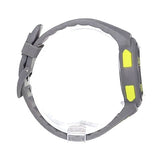 Puma Rubber Digital Neon Accent Watch - Grey