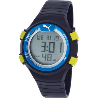 Puma Unisex Faas 100 S Navy Digital Display Watch