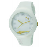 Puma Wristwatch White Silicone Strap