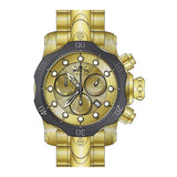 Invicta Venom Chronograph Gold Dial Mens Watch