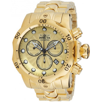 Invicta Venom Chronograph Gold Dial Mens Watch