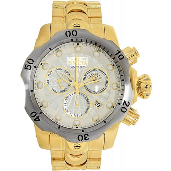 Invicta Venom Chronograph Silver Dial Mens Watch